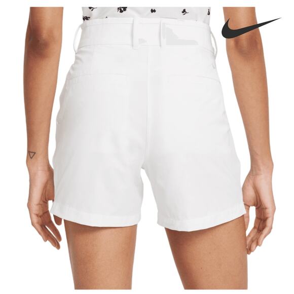 Nike Performance Elastic Waist 5" Golf Shorts White Size Small NEW - Picture 2 of 8